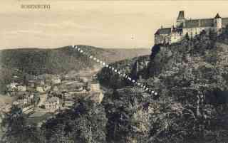 Bild einer Postkarte aus Rosenburg